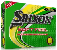 Srixon: 12 Bolas Softfeel Amarillas 2021 ¡20% dtº! - 