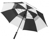 Longridge: Paraguas con Doble Capa Negro/Blanco ¡29% dtº! - 