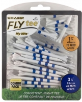 Champ: Pack de 40 Tees de 8,3 y 10 4,4 Azul/blanco ¡20% dtº! - 