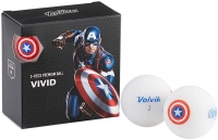 Volvik: Bolas Marvel Pack 4 Capitán América - 