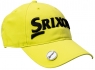 Srixon: Gorra con Marcador Magnético. Amarillo Logo Negro ¡28% dtº! - 
