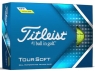 Titleist: 12 Bolas Tour Soft Amarillas ¡26% dtº! - 