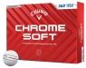Callaway: 12 Bolas blancas Chrome Soft 360 Triple Track 23% dt! - 