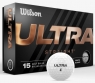 Wilson: 12 Bolas Ultra Blancas - 