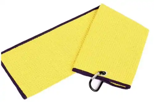 Masters Toalla Tri-Fold Microfibra Amarilla